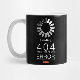 Loading error 404 Mug